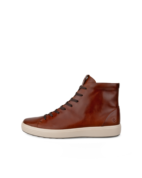 Leather Lace-Up Boot